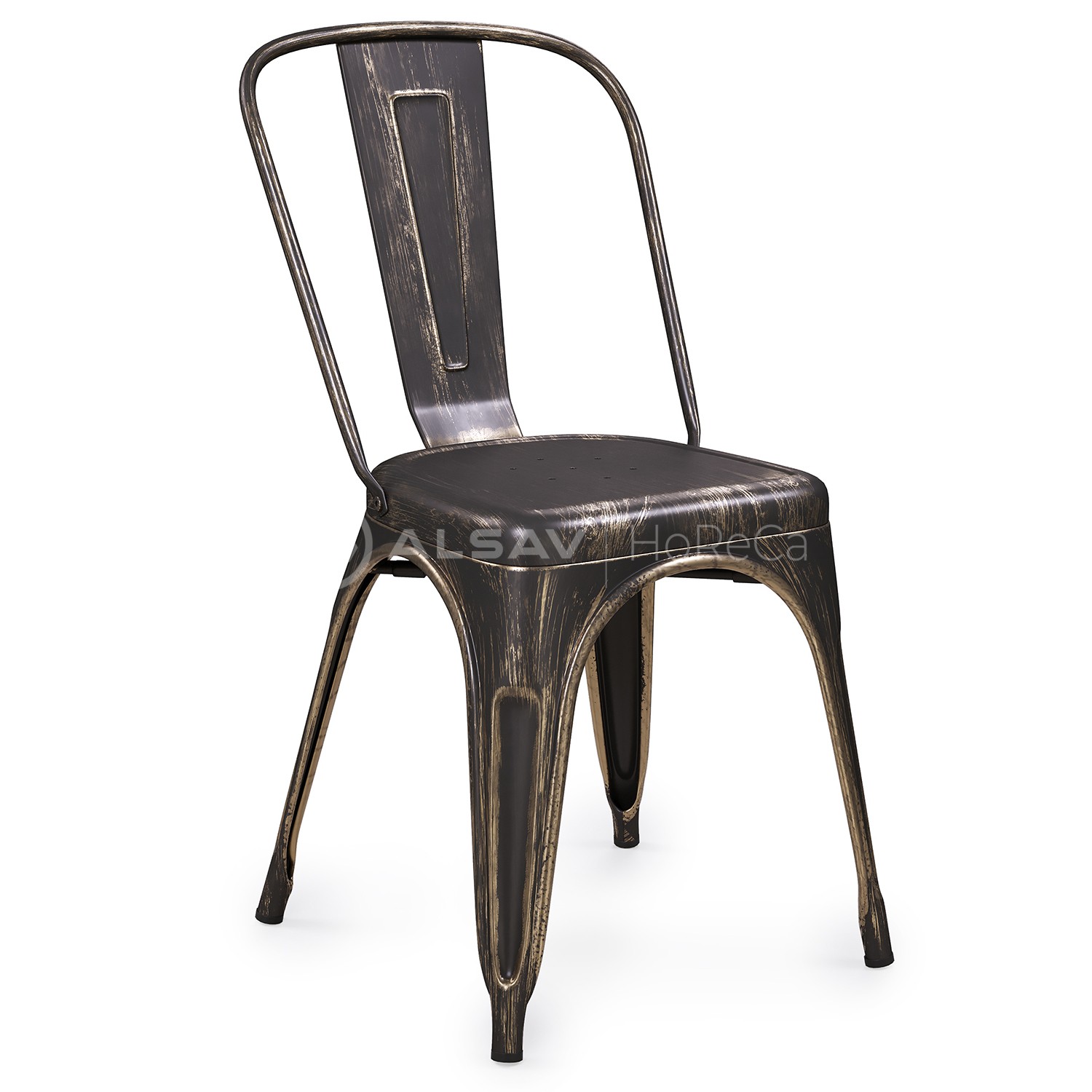 Стул металлический Бистро винтаж/Bistro Vintage