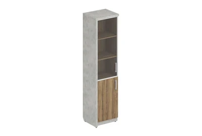 Шкаф для документов (комплект № 9) Дерево и камень/Wood&Stone СФ-53450 + СФ-535501 + СФ-535101
